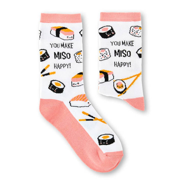 You Make Miso Happy Socks