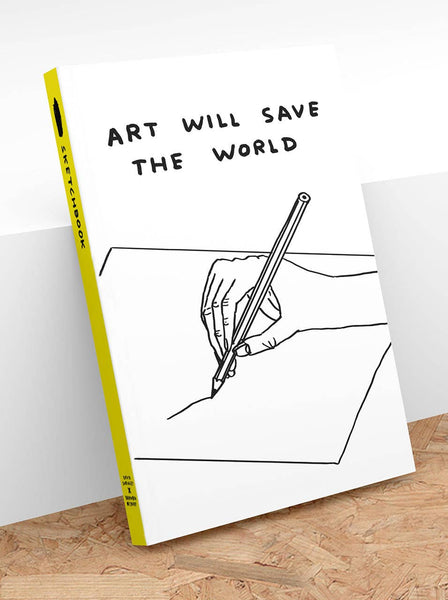 Shrigley Art Sketchbook Funny Gift - Art Will Save The World