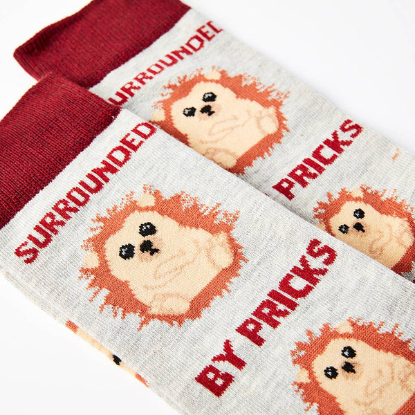 Surrounded by Pricks socks