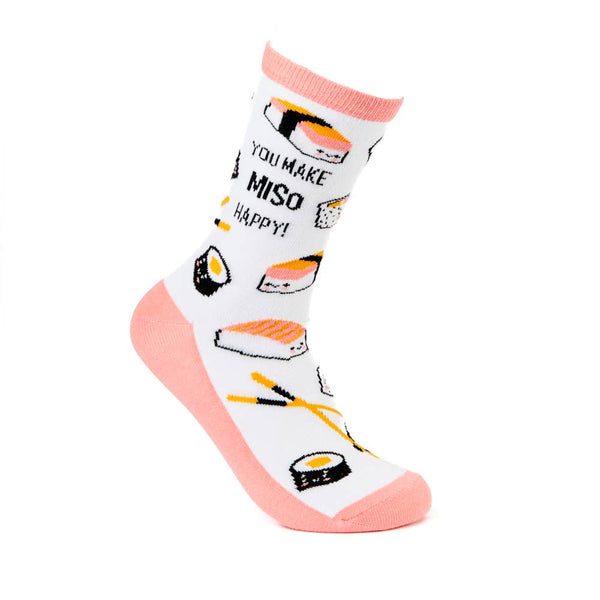 You Make Miso Happy Socks