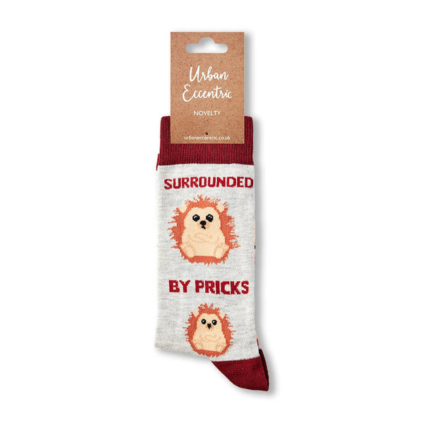 Surrounded by Pricks socks