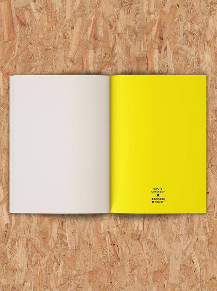 Shrigley Art Sketchbook Funny Gift - Art Will Save The World