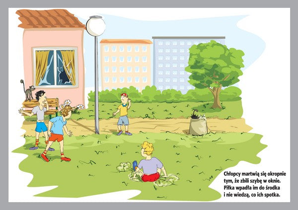 HISTORYJKI OBRAZKOWE - Co po czym?