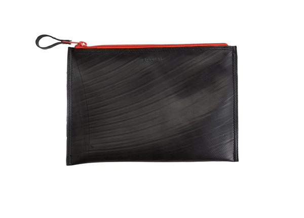 Flat zipped CLUTCH by Paguro
